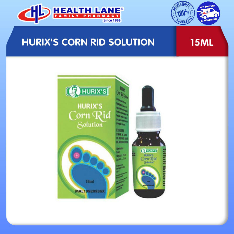 HURIX'S CORN RID SOLUTION (15ML)